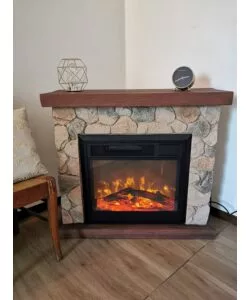 CAMINO ELETTRICO DA PAVIMENTO "SASSO" GRIGIO- 1800 W